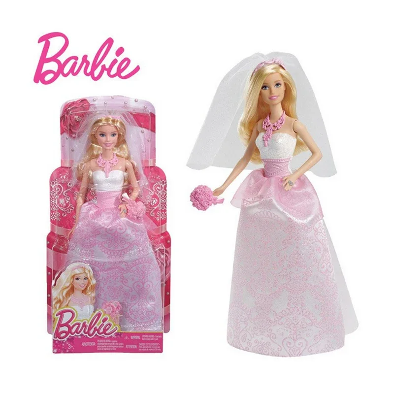 Mattel Toy Barbie - دمية باربي العروس الأصلية من ماتيل،