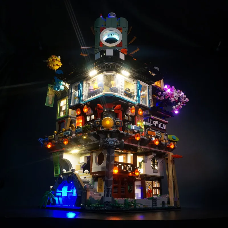 Lego Set City - مصباح إضاءة بدون قطع بناء لـ