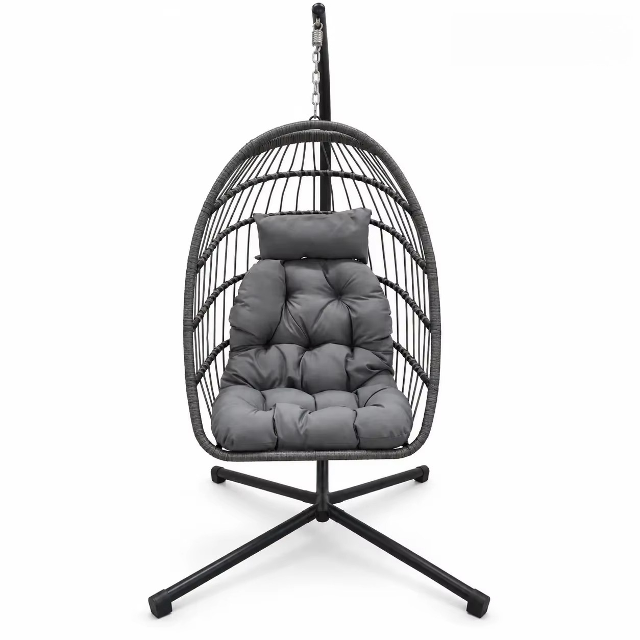 Kids Outdoor Hammock Swing - أرجوحة فناء مع حامل، طقم أثاث