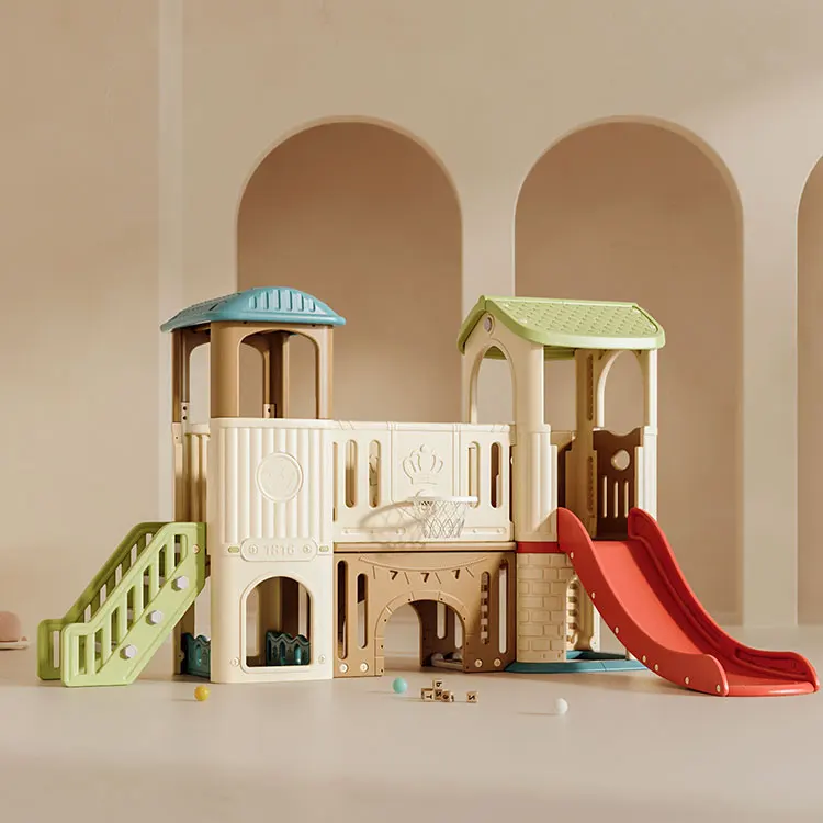 عرض خاص: بيت أطفال للعب في اله - مراجعة Kids Outdoor Slide Set وسعره