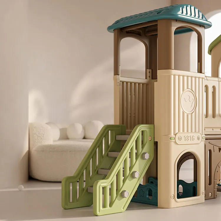 عرض خاص: بيت أطفال للعب في اله - مراجعة Kids Outdoor Slide Set وسعره