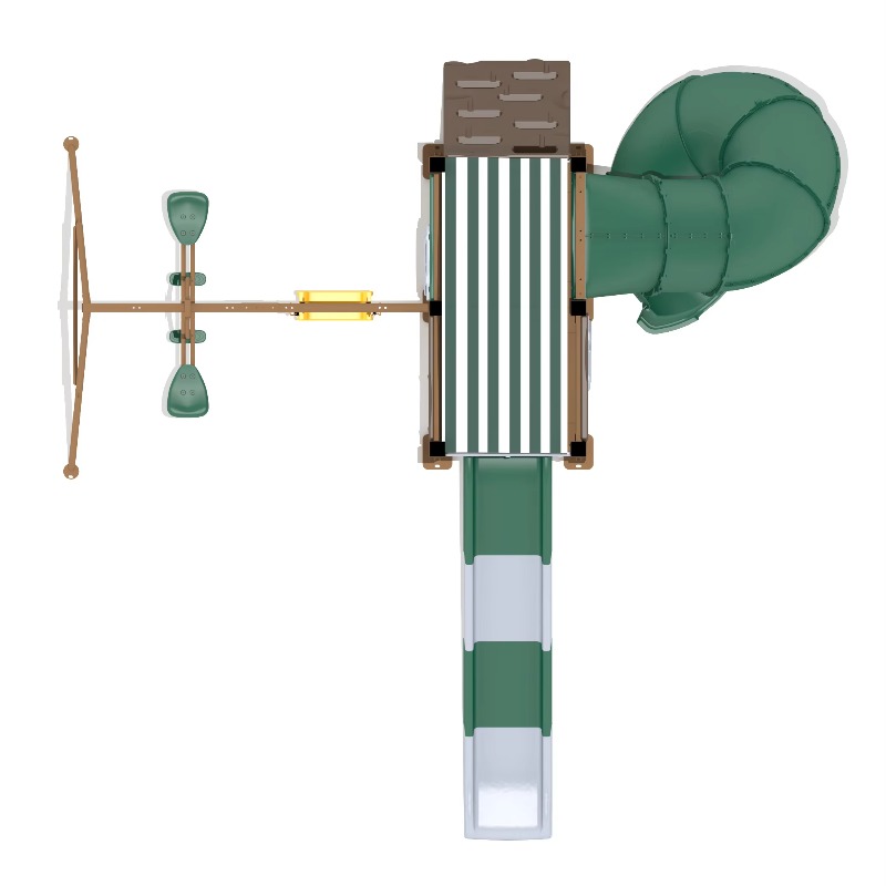 زحليقة أطفال صديقة للبيئة مع ب - مراجعة Kids Outdoor Wooden Playhouse وسعره