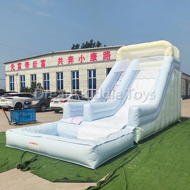 زحليقة مائية تجارية قابلة للنف - مراجعة Kids Outdoor Pool وسعره