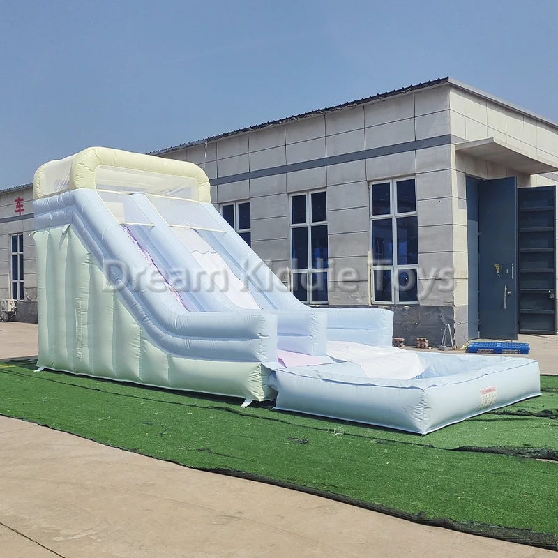 زحليقة مائية تجارية قابلة للنف - مراجعة Kids Outdoor Pool وسعره