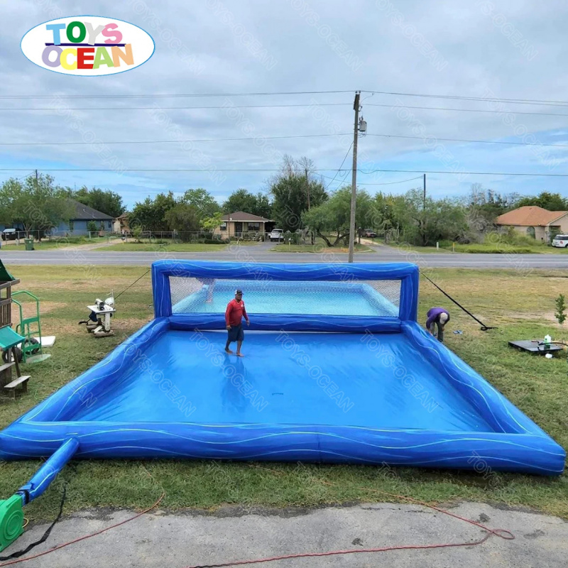 ملعب كرة طائرة قابل للنفخ مخصص - مراجعة Kids Outdoor Pool وسعره