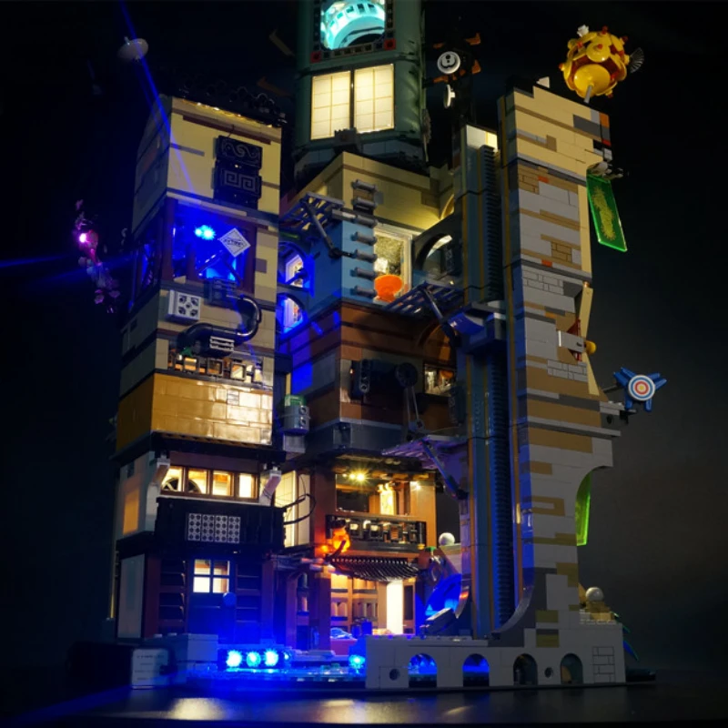 مصباح إضاءة بدون قطع بناء لـ L - مراجعة Lego Set City وسعره