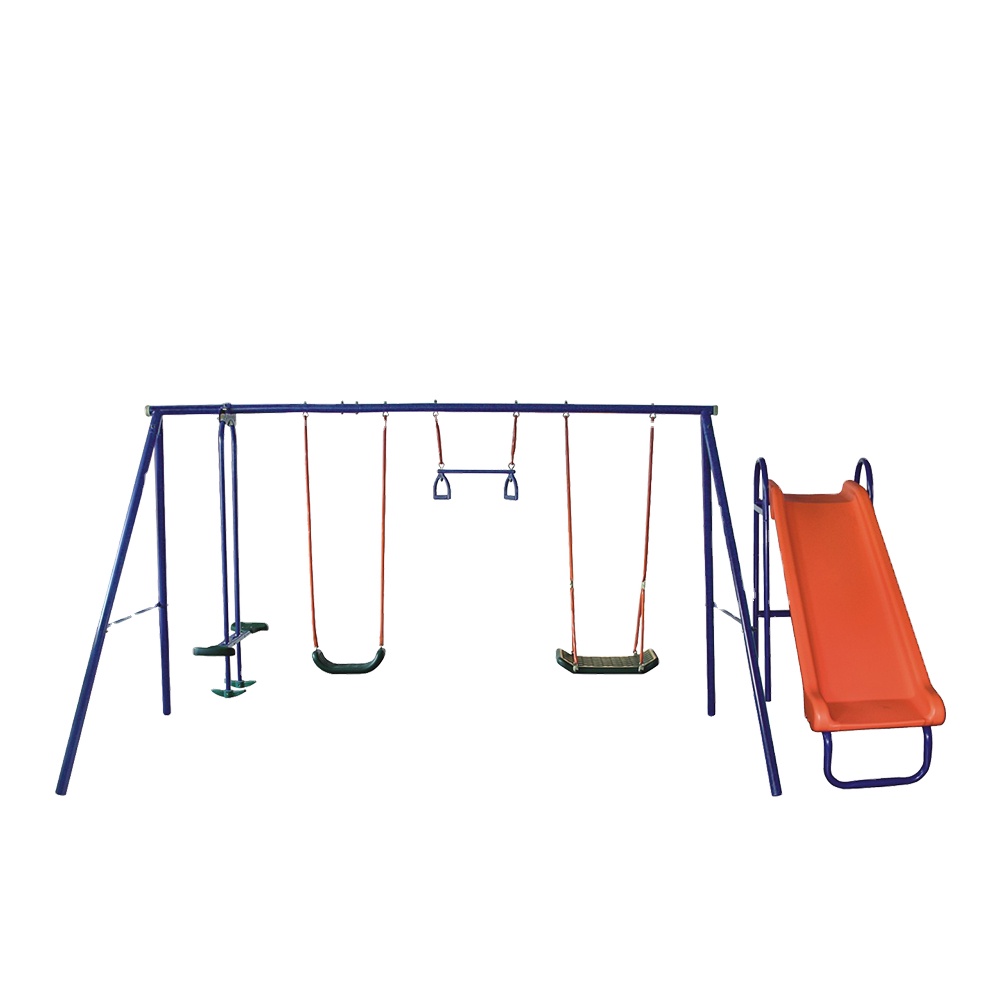 مجموعة أرجوحة وزحليقة للأطفال  - مراجعة Kids Outdoor Slide Set وسعره