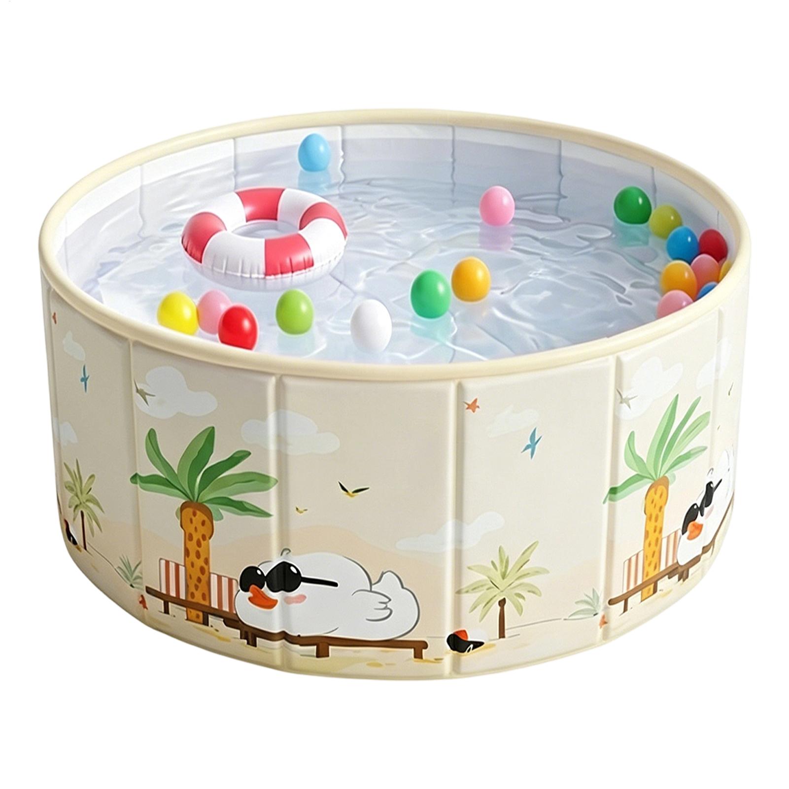 حوض استحمام سميك قابل للطي للك - مراجعة Kids Outdoor Pool وسعره
