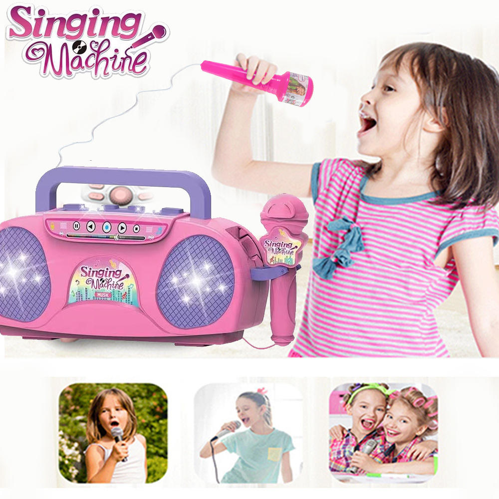 أطفال ميكروفون آلة الكاريوكي أ - مراجعة Kids Outdoor Instruments وسعره