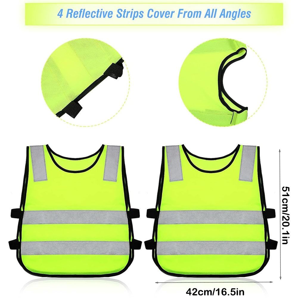سترة أمان خارجية عالية الوضوح  - مراجعة Kids Outdoor Vest وسعره