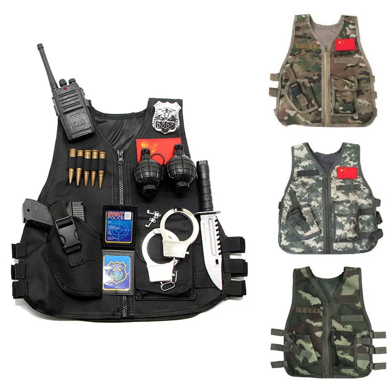 سترة مموهة تكتيكية للأطفال ، ا - مراجعة Kids Outdoor Vest وسعره