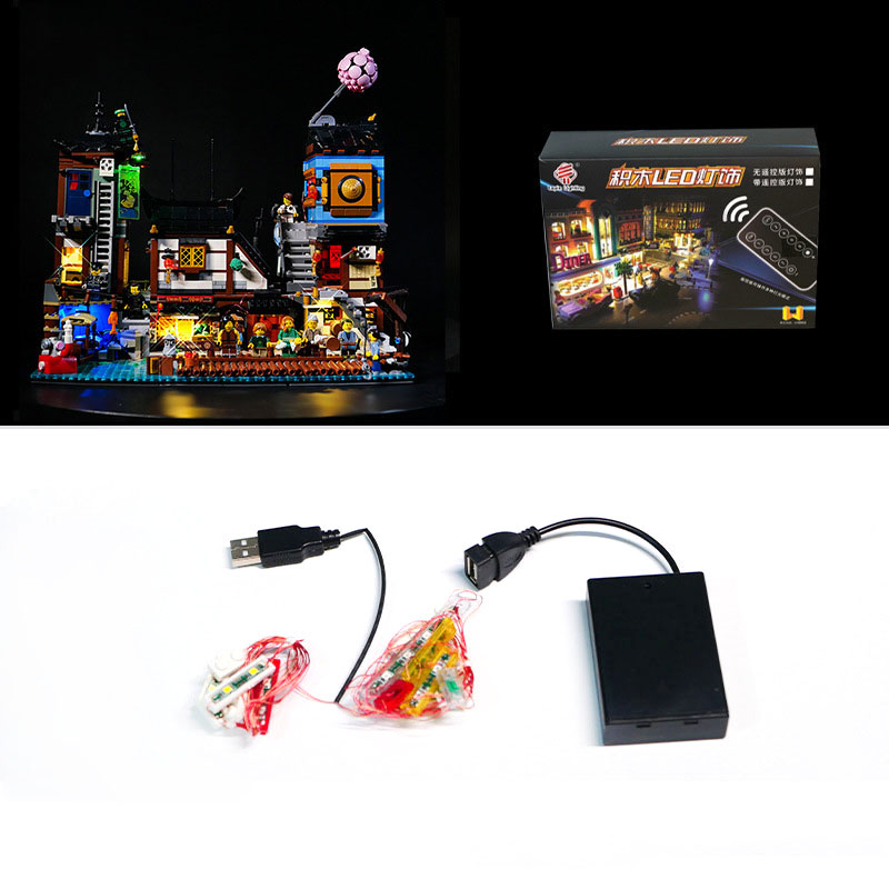مجموعة مصابيح LED لطقم LEGO 70 - مراجعة Lego Set City وسعره