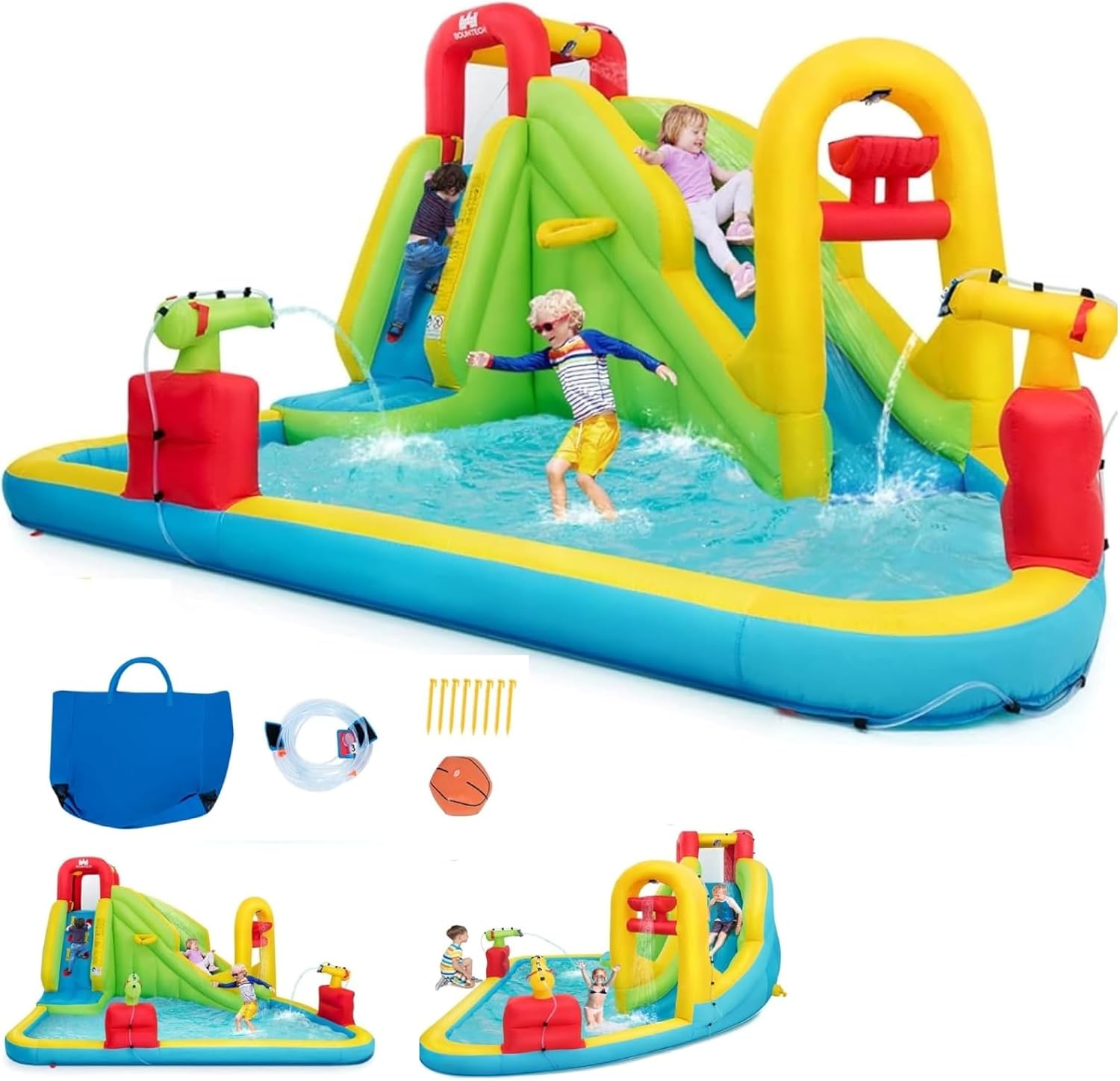 حديقة مائية قابلة للنفخ ضخمة ل - مراجعة Kids Outdoor Pool وسعره