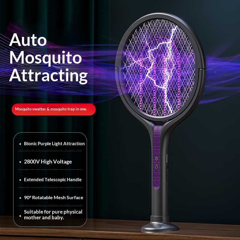 الدورية رئيس علة صاعق مضرب قاب - مراجعة Bug Catching Kit وسعره