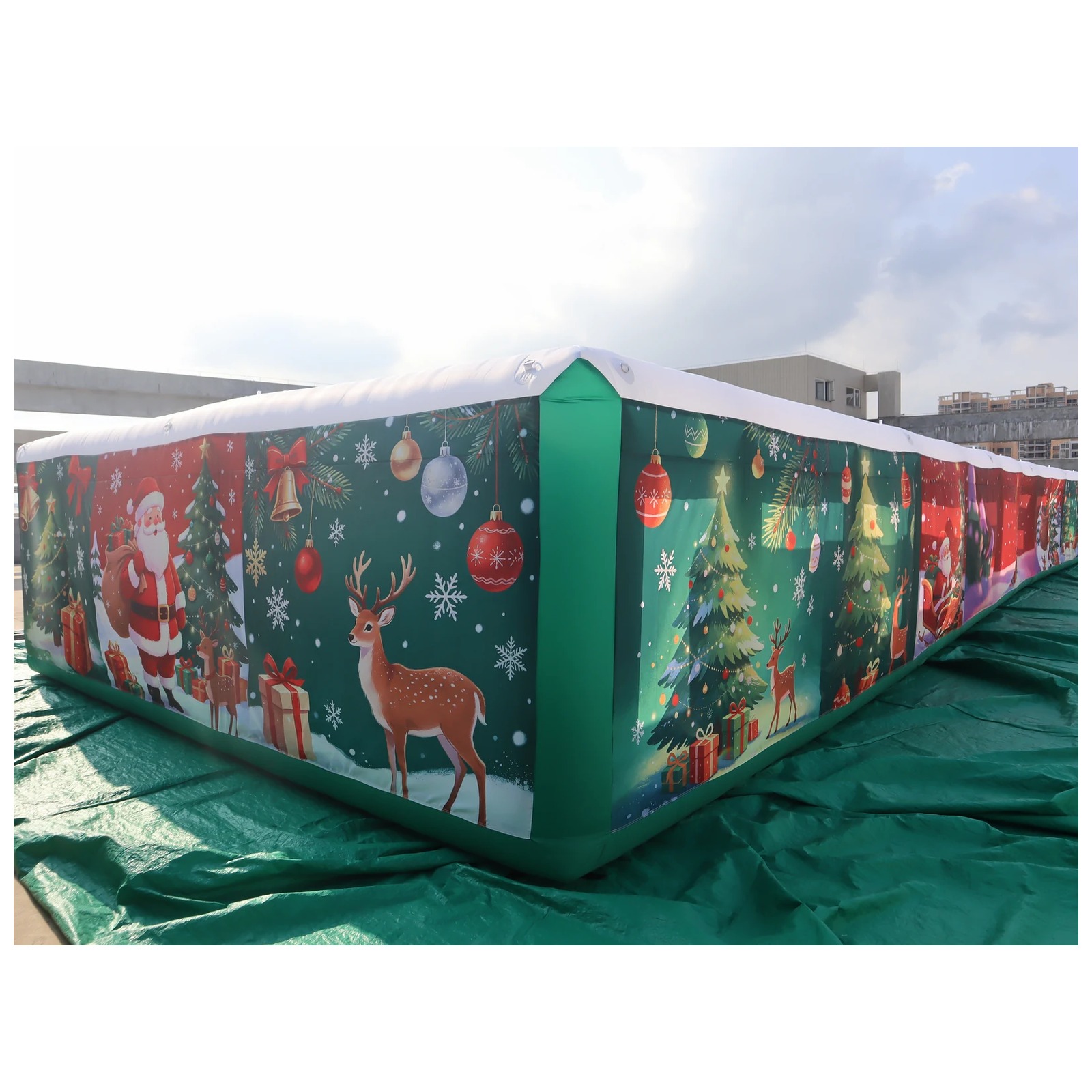 متاهة قابلة للنفخ تجارية طويلة - مراجعة Kids Outdoor Party Venue وسعره