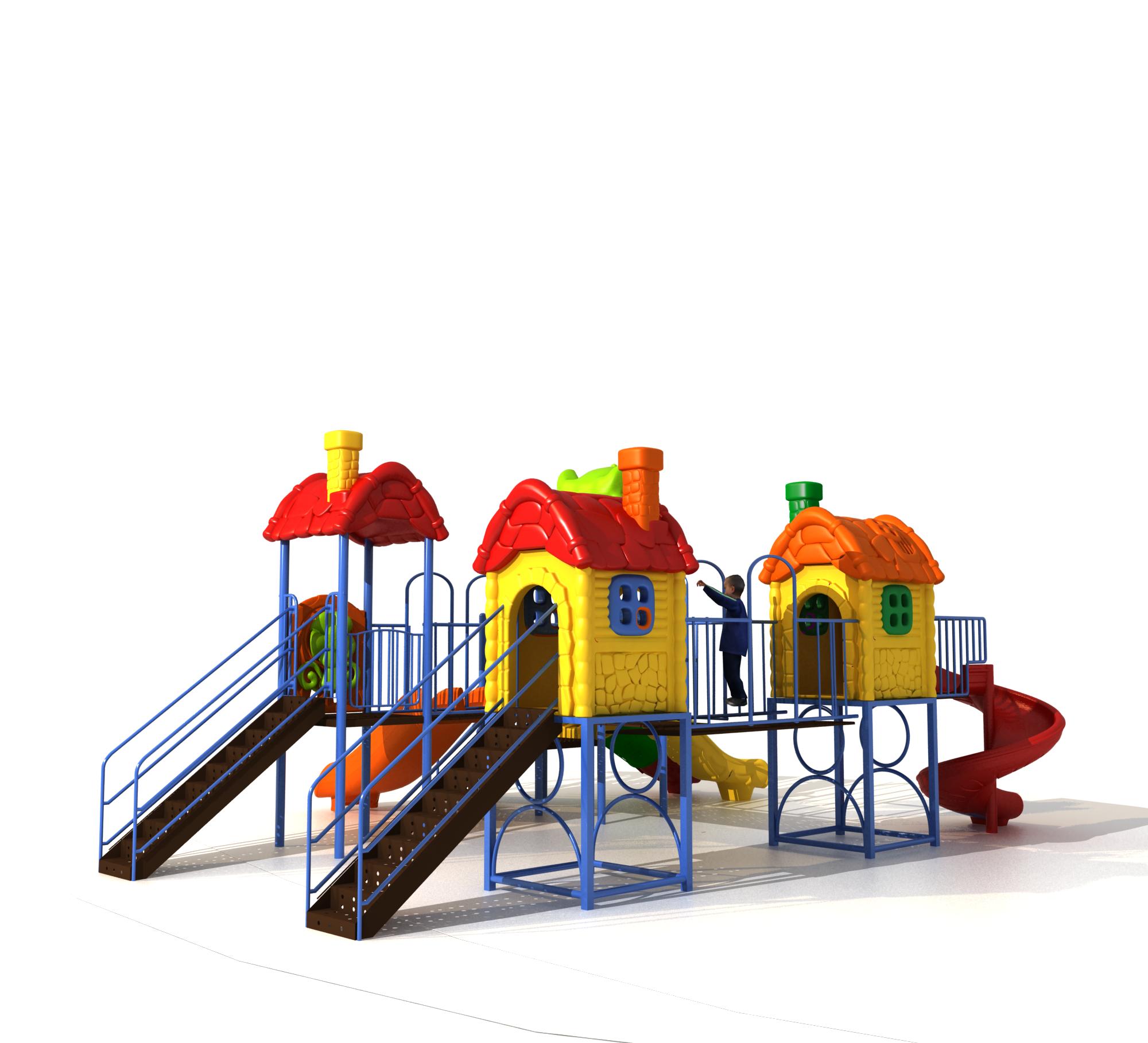 معدات لعب متينة لرياض الأطفال، - مراجعة Kids Outdoor Slide Set وسعره