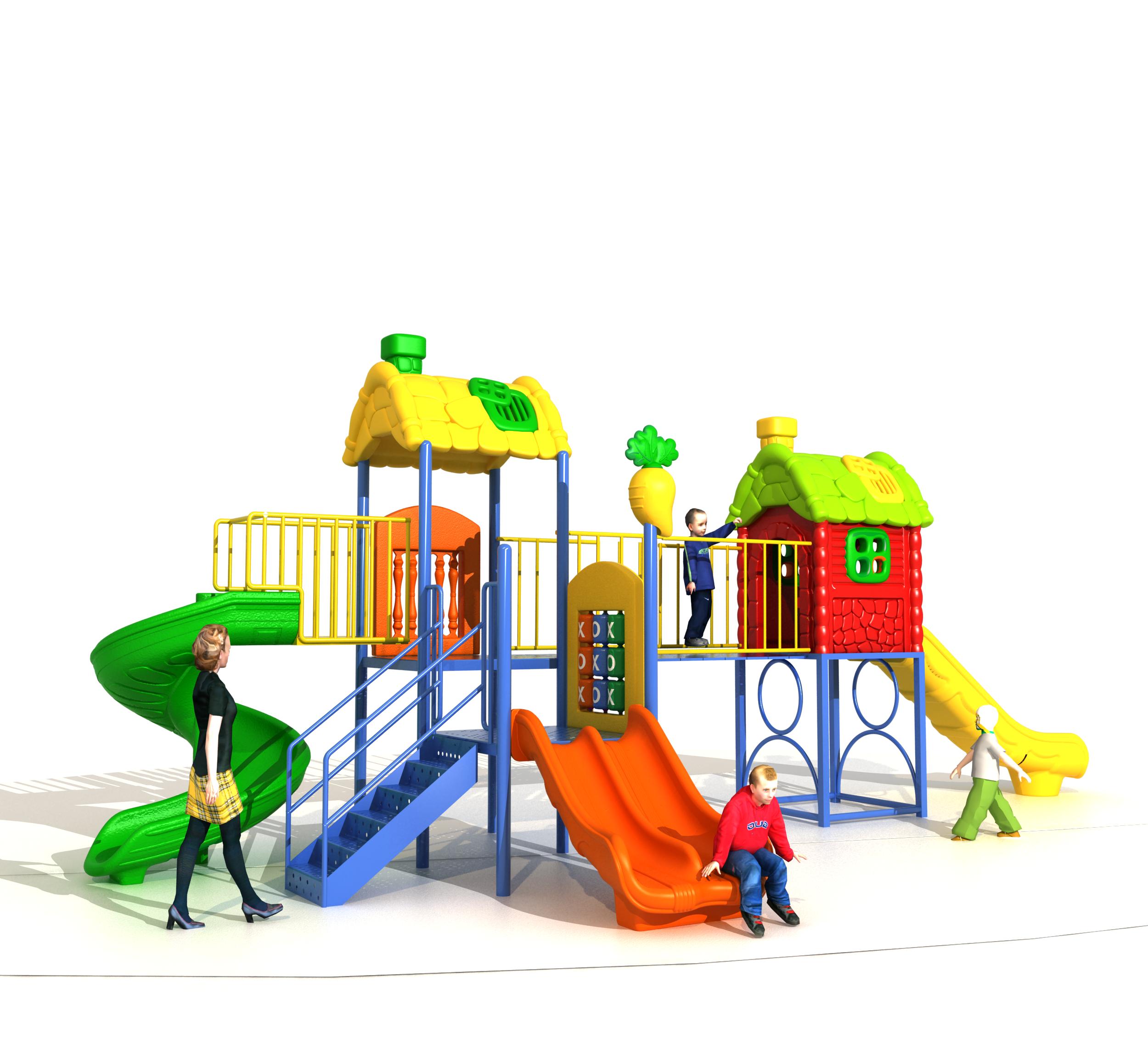 معدات لعب متينة لرياض الأطفال، - مراجعة Kids Outdoor Slide Set وسعره