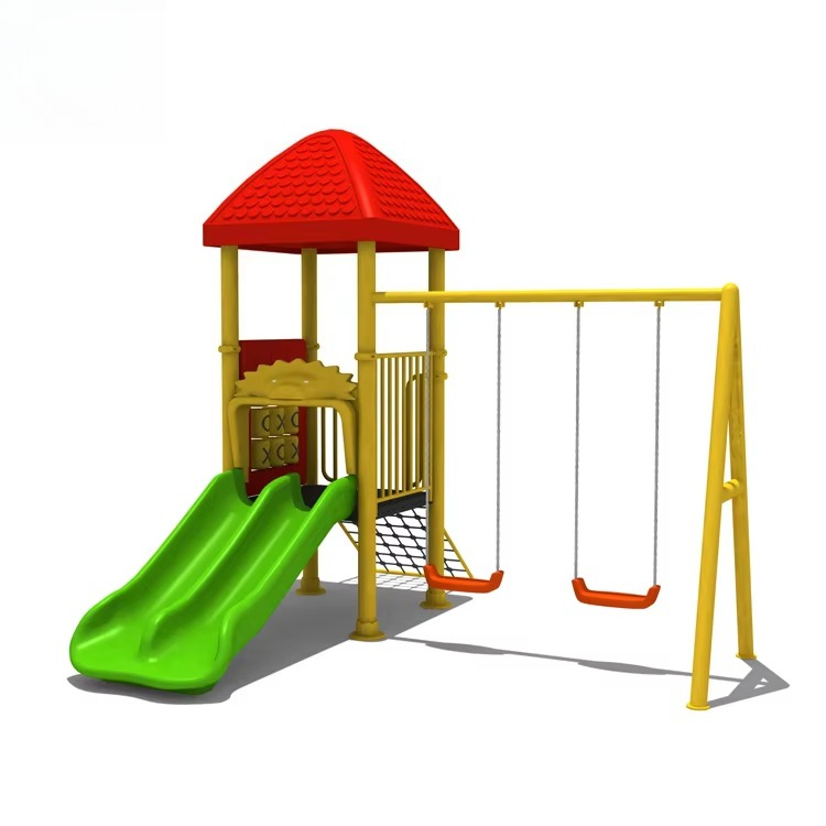 معدات ملعب من الفولاذ، أرجوحة  - مراجعة Kids Outdoor Slide Set وسعره