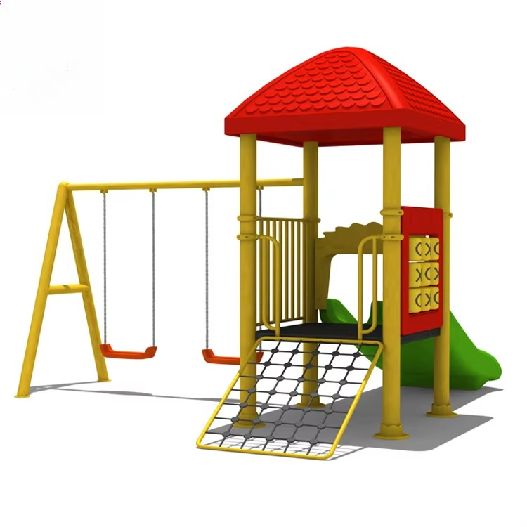 معدات ملعب من الفولاذ، أرجوحة  - مراجعة Kids Outdoor Slide Set وسعره