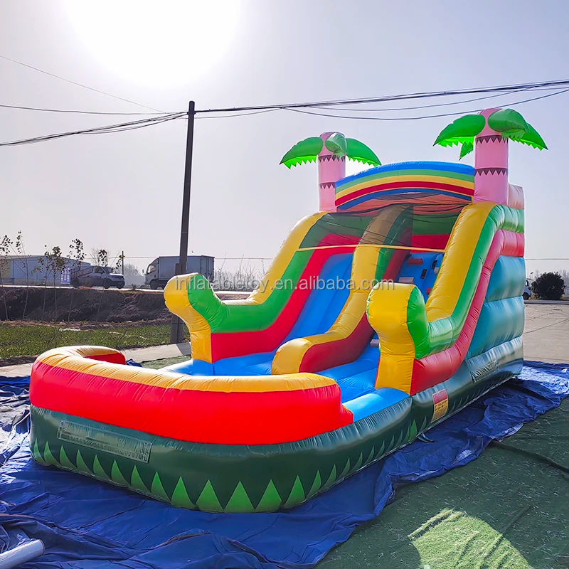 زحليقة مائية قابلة للنفخ من ال - مراجعة Kids Outdoor Pool وسعره