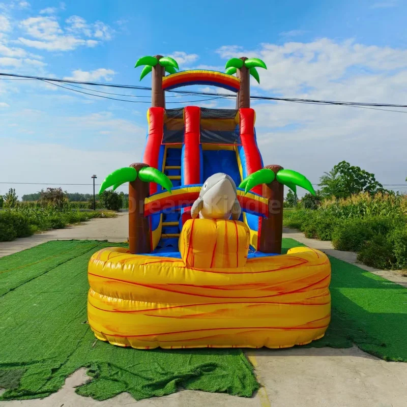 زحليقة مائية قابلة للنفخ من ال - مراجعة Kids Outdoor Pool وسعره