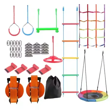 مجموعة أدوات تدريب الأطفال الم - مراجعة Kids Outdoor Monkey Bar Set وسعره