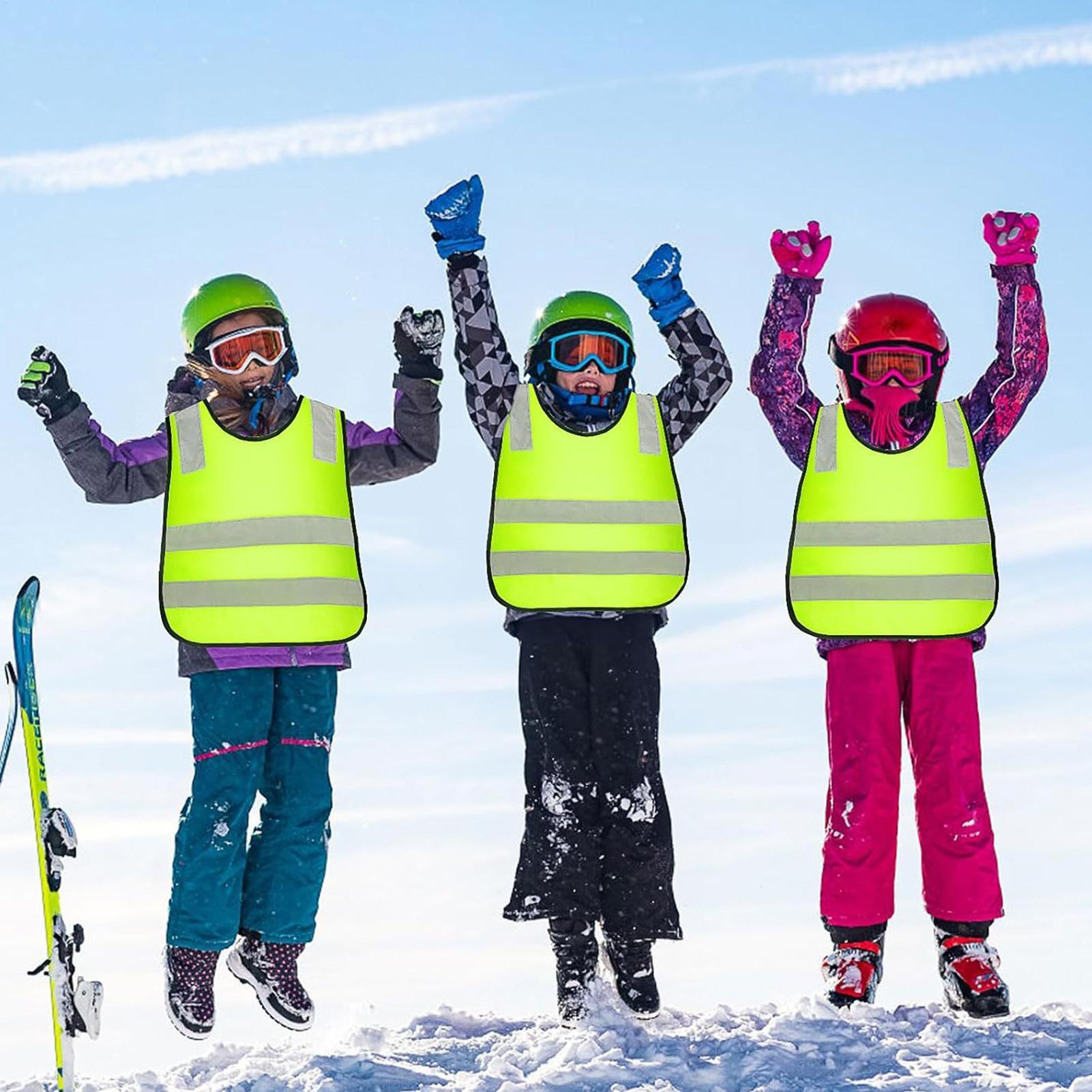 سترة عاكسة للأطفال 10 قطع ملاب - مراجعة Kids Outdoor Vest وسعره
