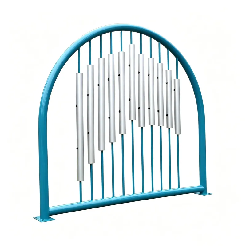 أجراس الرياح المعدنية المقوسة  - مراجعة Kids Outdoor Instruments وسعره