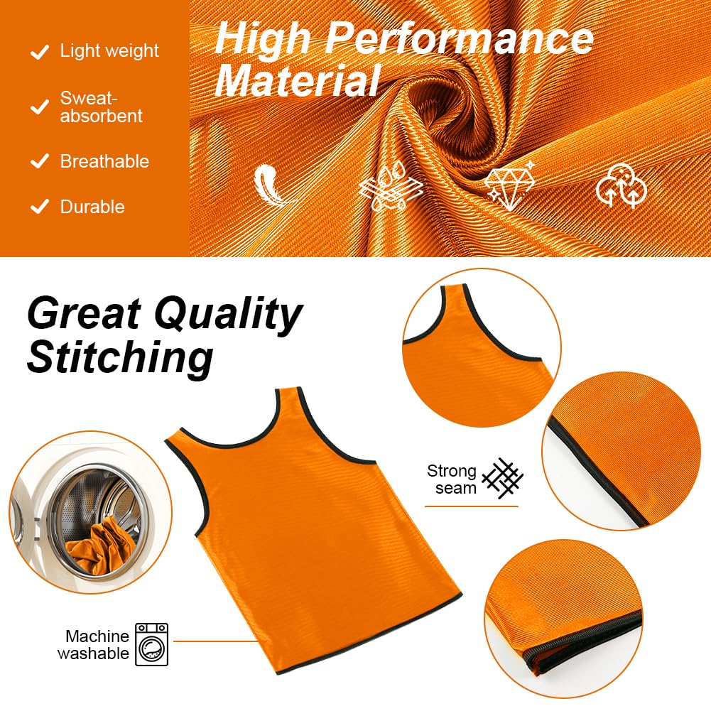 12 قطعة من سترات التدريب الريا - مراجعة Kids Outdoor Vest وسعره