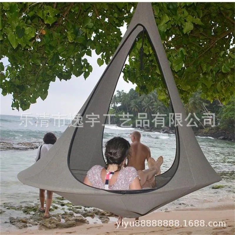كرسي أرجوحة معلق على شكل خيمة  - مراجعة Kids Outdoor Hammock Swing وسعره